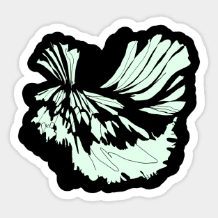 Abstract Fabric Sticker